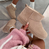Botas forradas Sana beige
