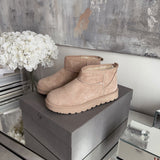Sana Beige Lined Boots
