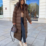 Botas de plataforma forradas en color beige Nina