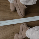 Botas de plataforma forradas en color camel Nina