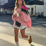 Nina Chestnut Botas de Plataforma Forradas