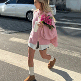 Nina Chestnut Botas de Plataforma Forradas