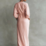 Maxi Vestido Lorena com Decote em V