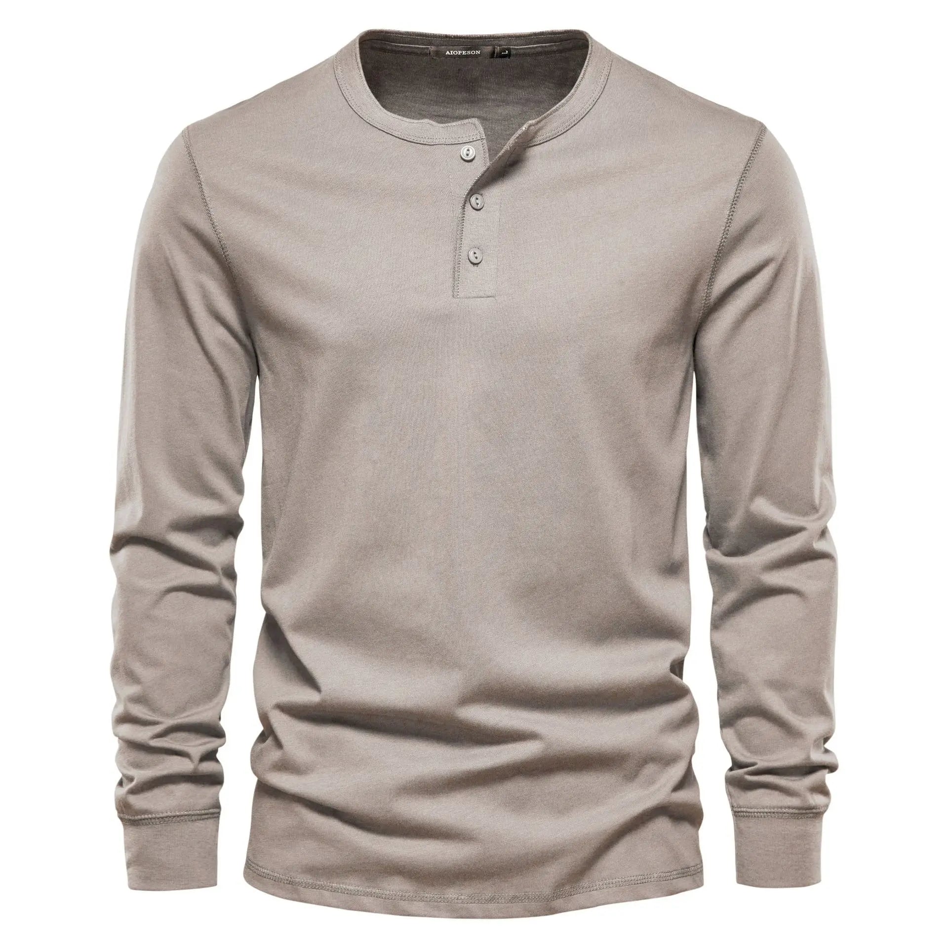 Henley Shirt - Soft, Breathable Blend