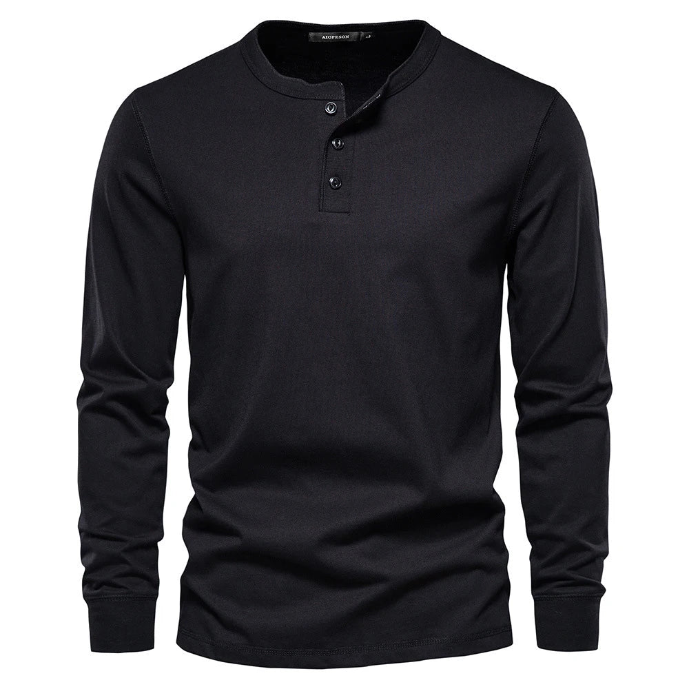 Henley Shirt - Soft, Breathable Blend