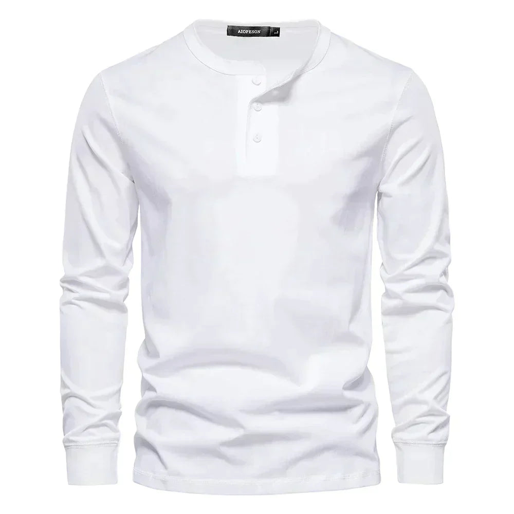 Henley Shirt - Soft, Breathable Blend