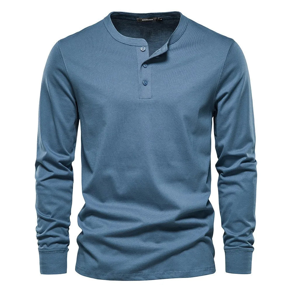 Henley Shirt - Soft, Breathable Blend