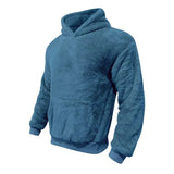 Fleece Blend Hoodie with Hood