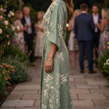 EDEN™ - Vestido Floral de Cintura Alta