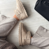 Sana Beige Lined Boots