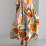 Vestido Floral de Verão Valeno