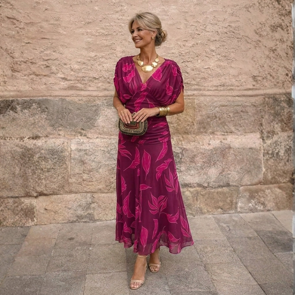 Mikaela | Vestido Maxi com Ombros à Mostra