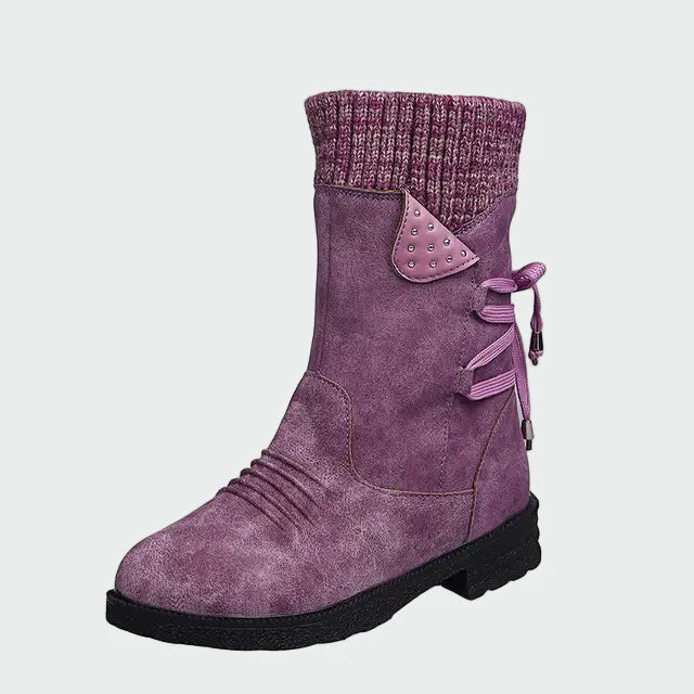 Botins de camurça elegantes