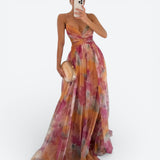 Éléonore | Vestido Longo Floral Leve