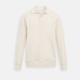 Luźny Sweter z Mieszanej Przędzy