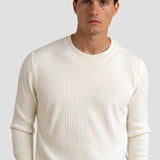Sweter dzianinowy z długim rękawem
