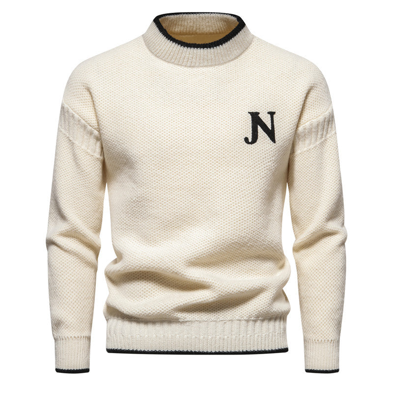 Sweter dzianinowy - Mieszanka tkanin