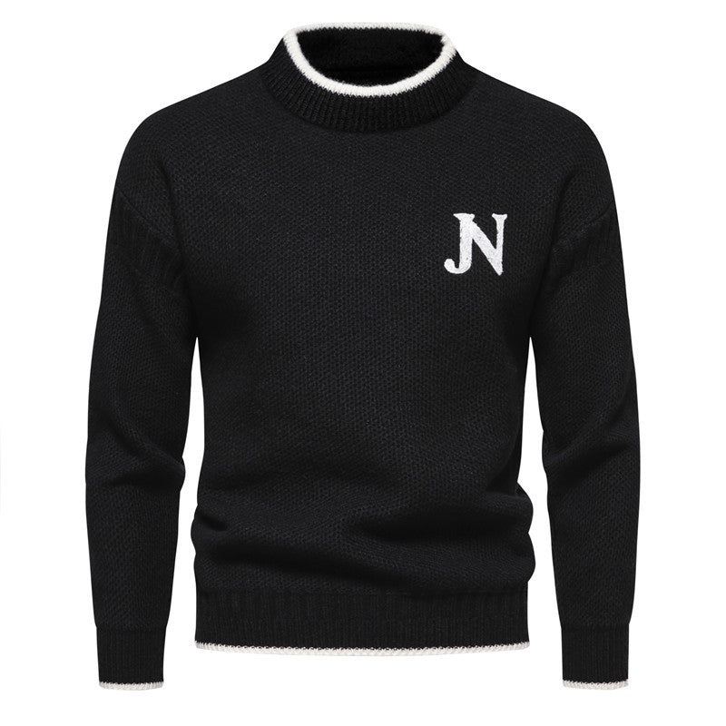 Sweter dzianinowy - Mieszanka tkanin