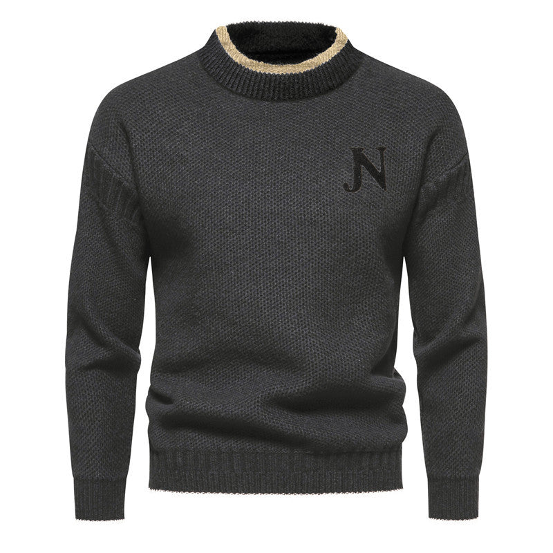 Sweter dzianinowy - Mieszanka tkanin