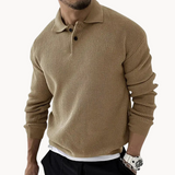 Miguel - Dzianinowy Sweter Polo