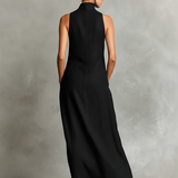 Caterina | Vestido longo minimalista