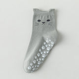 Meias Casuais com Estampa de Gato