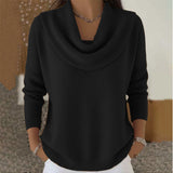 Julia | Jersey com Gola Drapeada