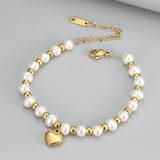 Pulseira Boêmia de Pérolas