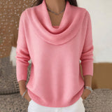 Julia | Jersey com Gola Drapeada