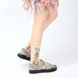 Meias Vintage Estilo Casual