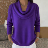 Julia | Jersey com Gola Drapeada