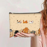 Casaco Casual com Estampa de Gato