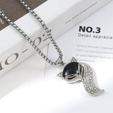 Colar Vintage com Pingente Suspenso