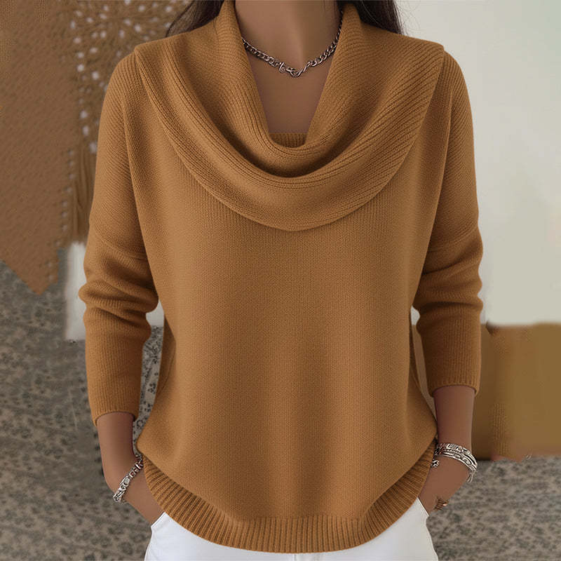 Julia | Jersey com Gola Drapeada