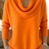 Julia | Jersey com Gola Drapeada