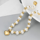 Pulseira Boêmia de Pérolas