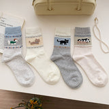 Meias com Estampas de Animais Divertidos