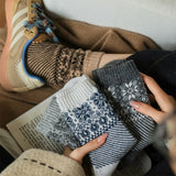 Meias Vintage Estilo Casual