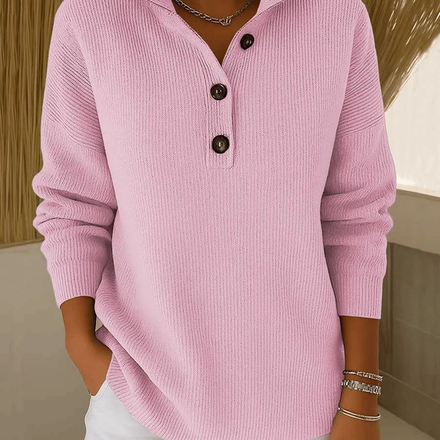 Amparo | Jersey Polo com Gola em V