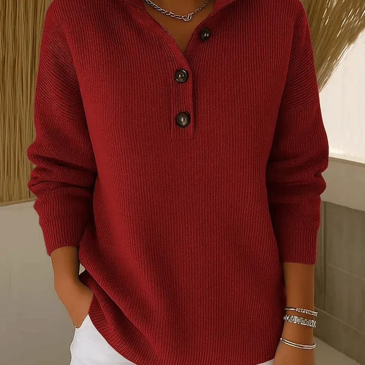 Amparo | Jersey Polo com Gola em V