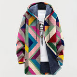Aurore | Geometric Pattern Sweatshirt