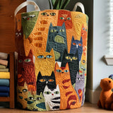Almofadado para Gatos com Estampa de Gatos
