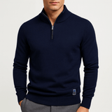 Sweter z Zippem - Slim Fit