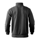João - Oddychający Sweter z Połowicznym Zamkiem