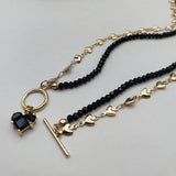 Colar Vintage com Pendente de Pérola