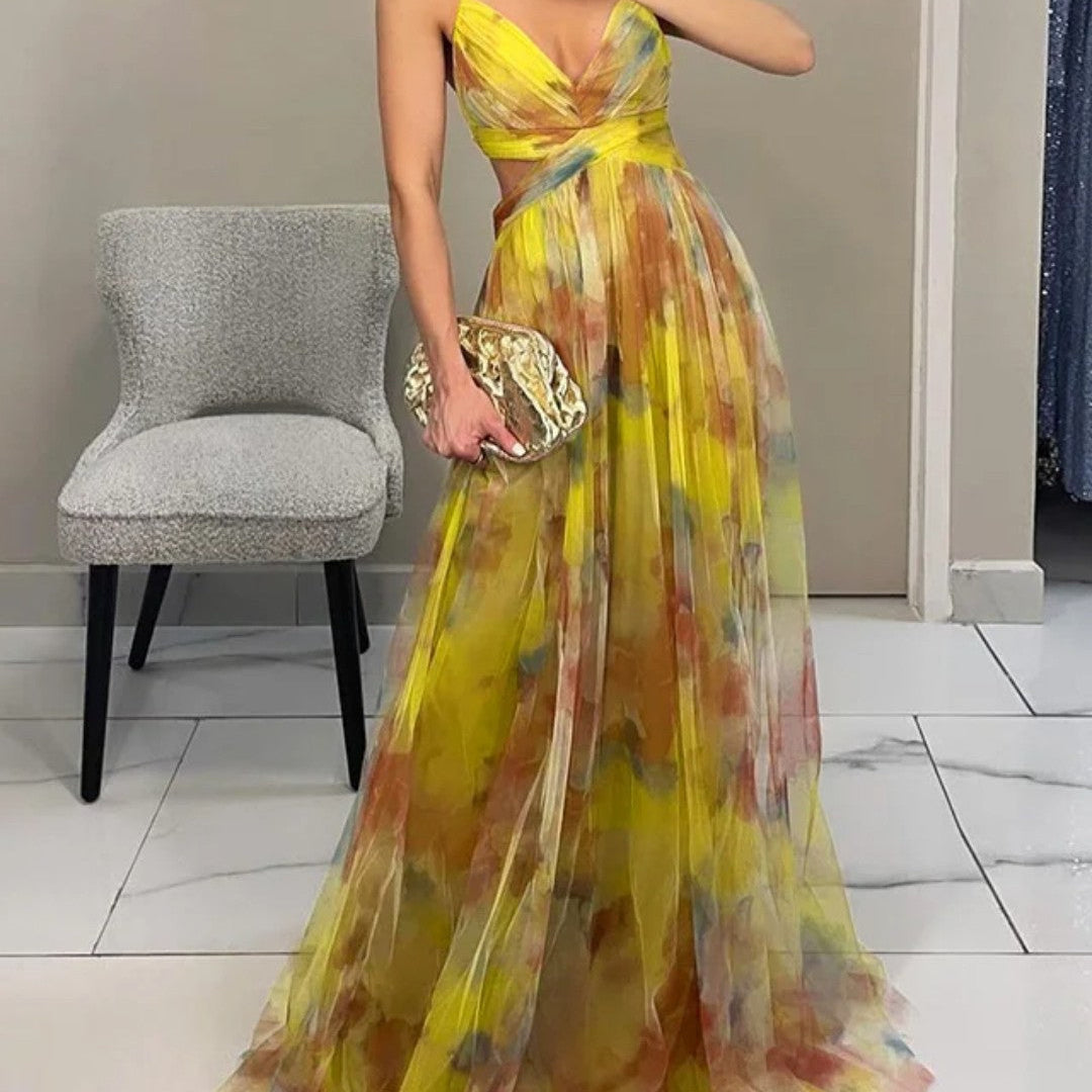 Giselle | Vestido Maxi Floral Encantado