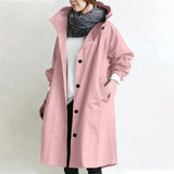 Catherine | Casaco Trench Longo com Capuz