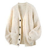 Nathaniel | Cardigan Relaxado com Decote em V