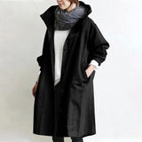 Catherine | Casaco Trench Longo com Capuz