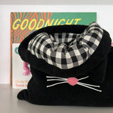 Casaco Casual com Estampa de Gato
